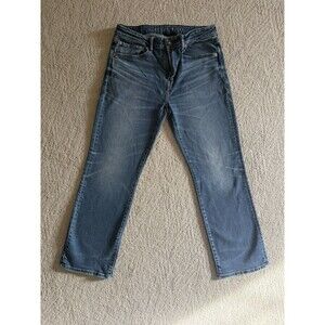 American Eagle Original Bootcut Jeans Mens 34x30 Stretch Blue Wash Denim